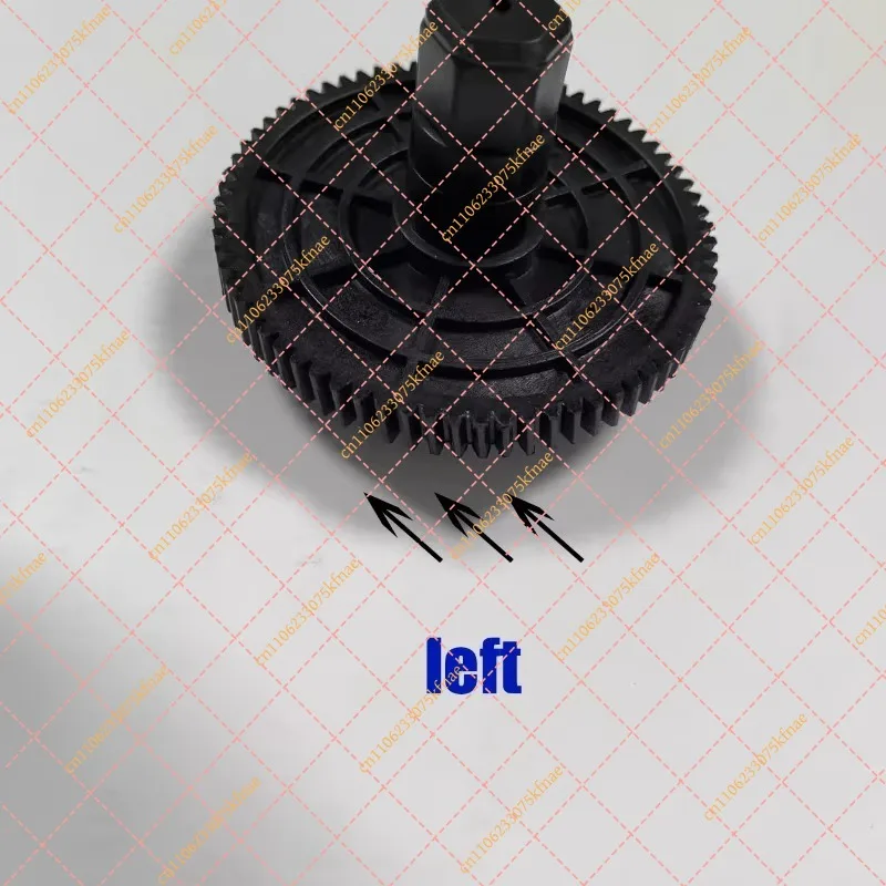Plastic Helical Gears with Hex Shaft | Replacement Parts for Massage Chairs & Neck Massagers