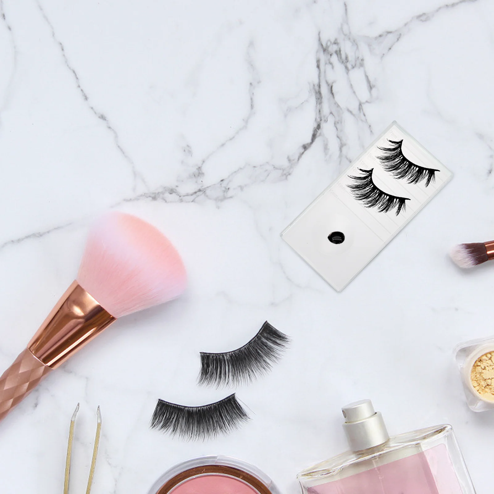 

1Pcs Grafting Eyelash Plate High-Quality Durable Glass Easy Clean Reusable Professional Home Use Grafting Eyelash Plate