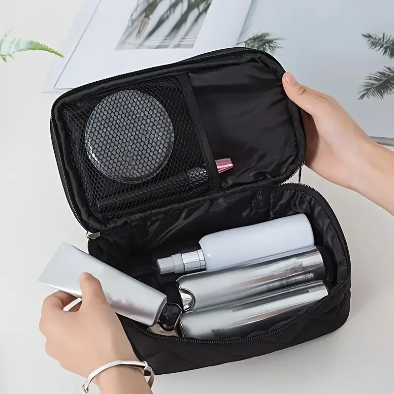 Double makeup bag Toiletry bag
