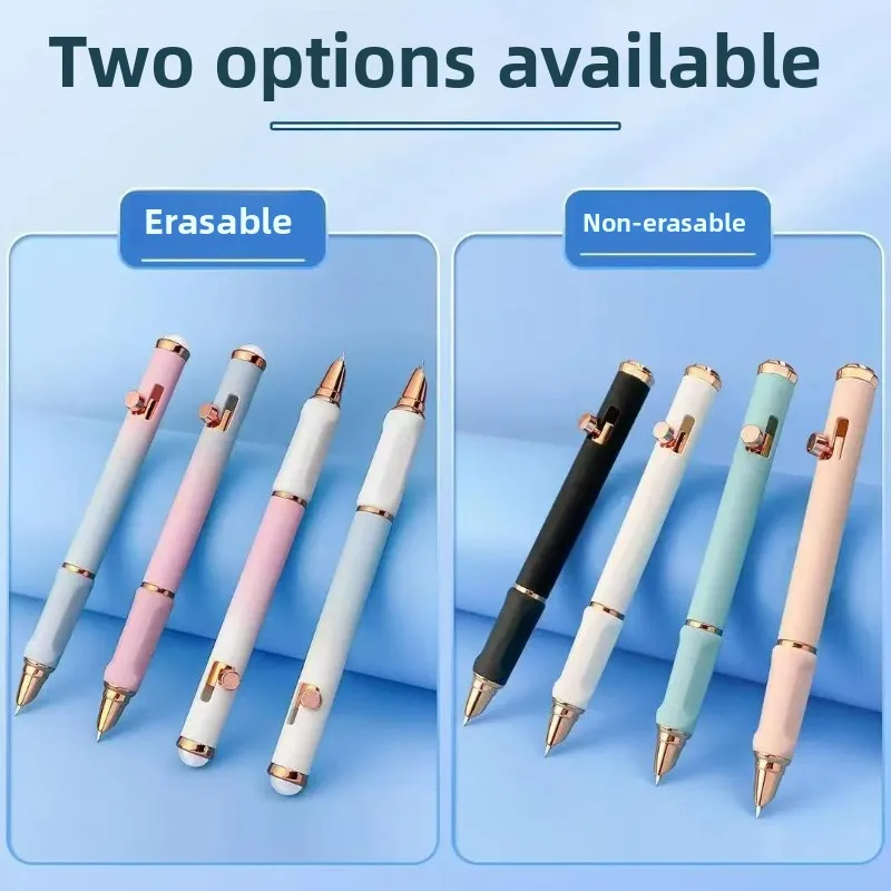 قلم حبر جاف يعمل بالتحميل الجانبي، مكتب الطالب، توقيع الأعمال، استخدام خاص، أداة الكتابة ذات الأطراف الفولاذية #3