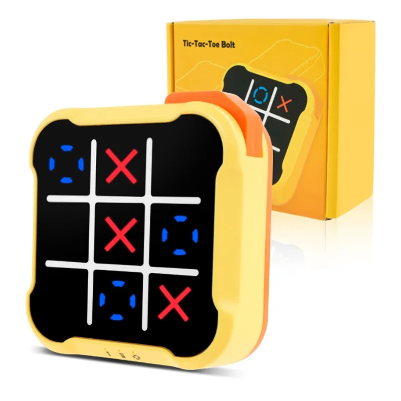 Classic Tic-Tac-Toe Game Children\'s Electronic Toys Gift Chess Set Memory Training Traveling Board Games for Family Indoor Party