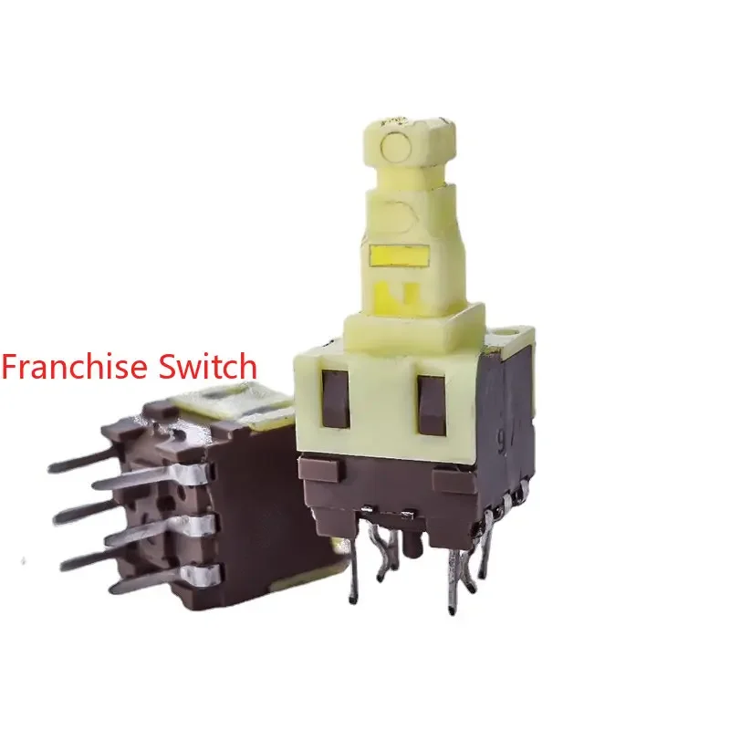 

10PCS 6-pin Button Touch Self-locking Switch 8.5*8.5*19MM Without Lock Self Reset