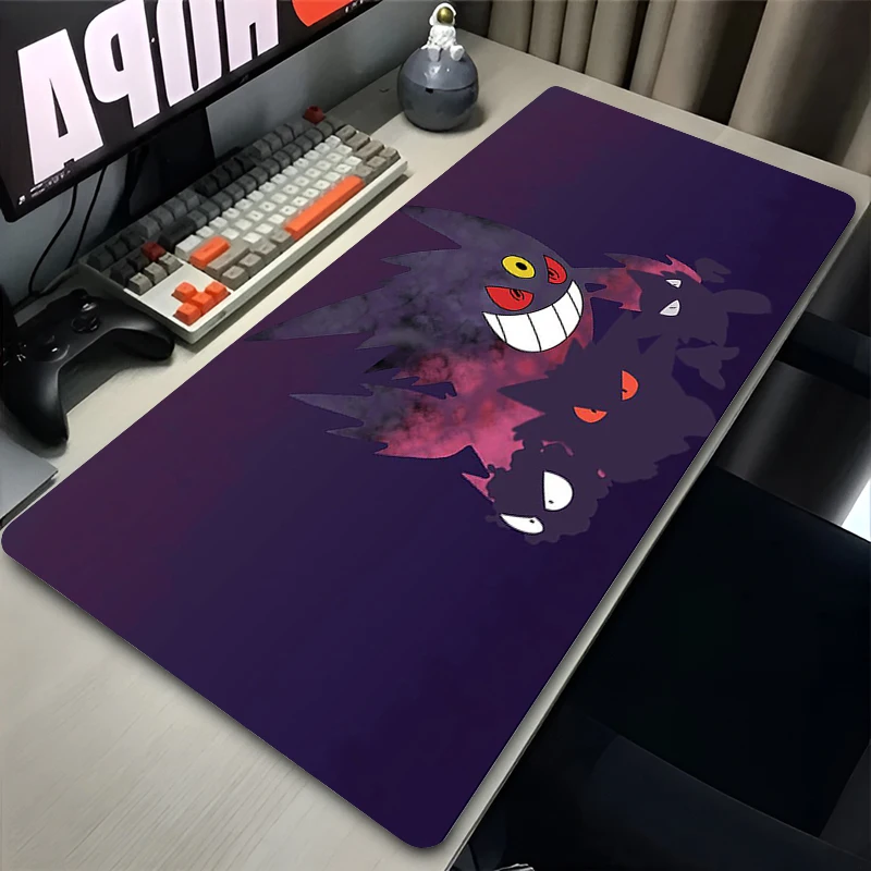 Tapete de mesa gamer g-gengars xxl mousepads hd pc presente mouse pad almofadas de mesa de escritório grande mousepad antiderrapante tapetes de mouse para computador