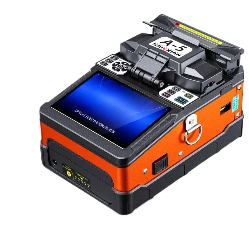 

A-5 Automatic Intelligent Optical Fiber Welding Machine High Precision Leather Wire Pigtail Jumper Hot Melt Machine Domestic