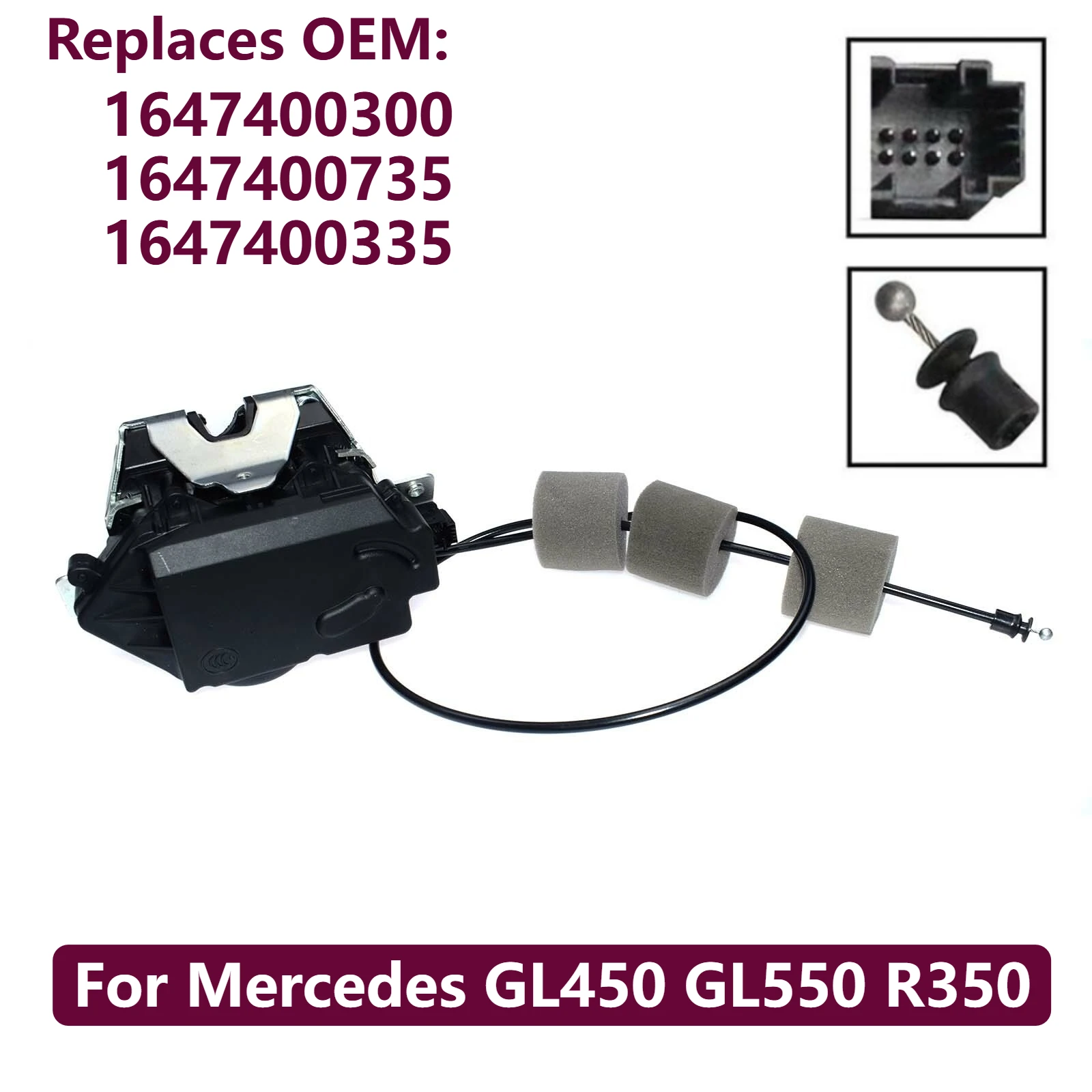 

Привод замка люка задней двери багажника для Mercedes GL450 GL550 R350 1647400300 1647400735 1647400335