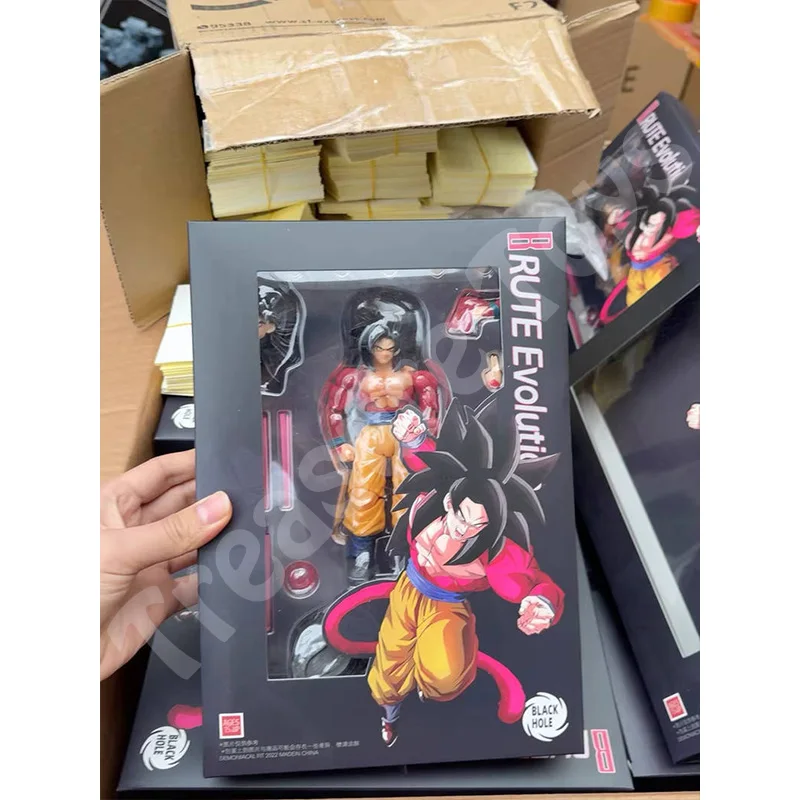 Jouets à trous noirs, figurine Son Goku Dragon Ball Z Super Saiyan Son Goku évolution brute, figurines d'action Anime, modèles de jouets cadeaux