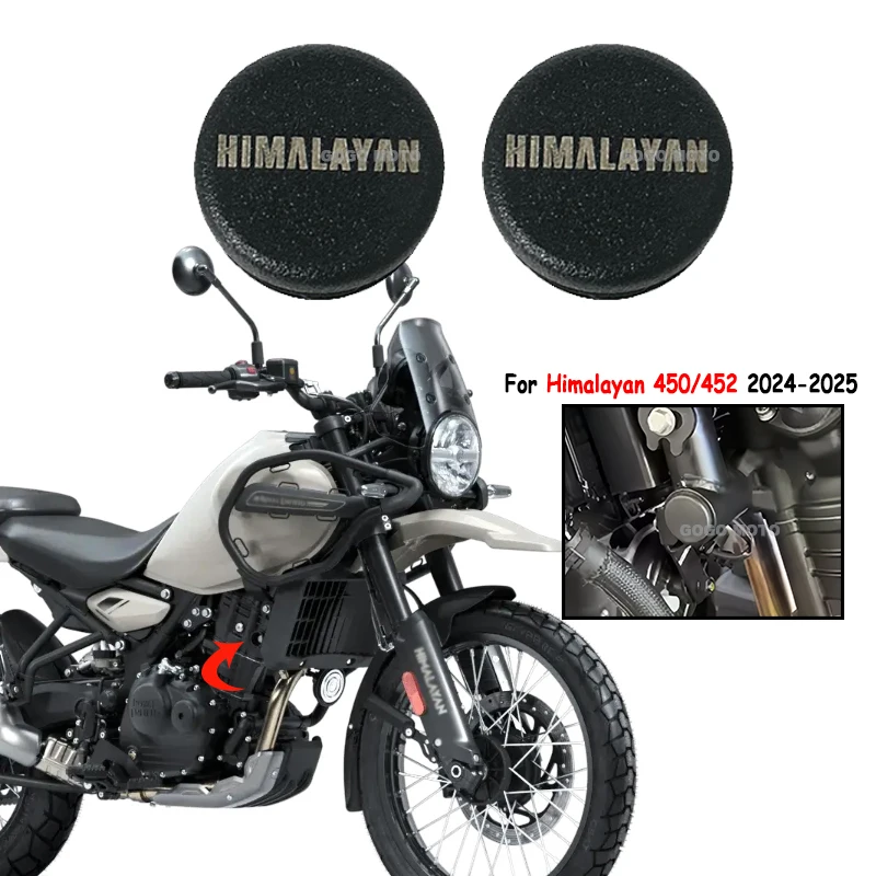 

FOR RE HIMALAYAN450 Himalayan452 Himalayan 450 452 2024 2025 Motorcycle Frame Hole Cover Caps Plug Decorative Frame Cap Set