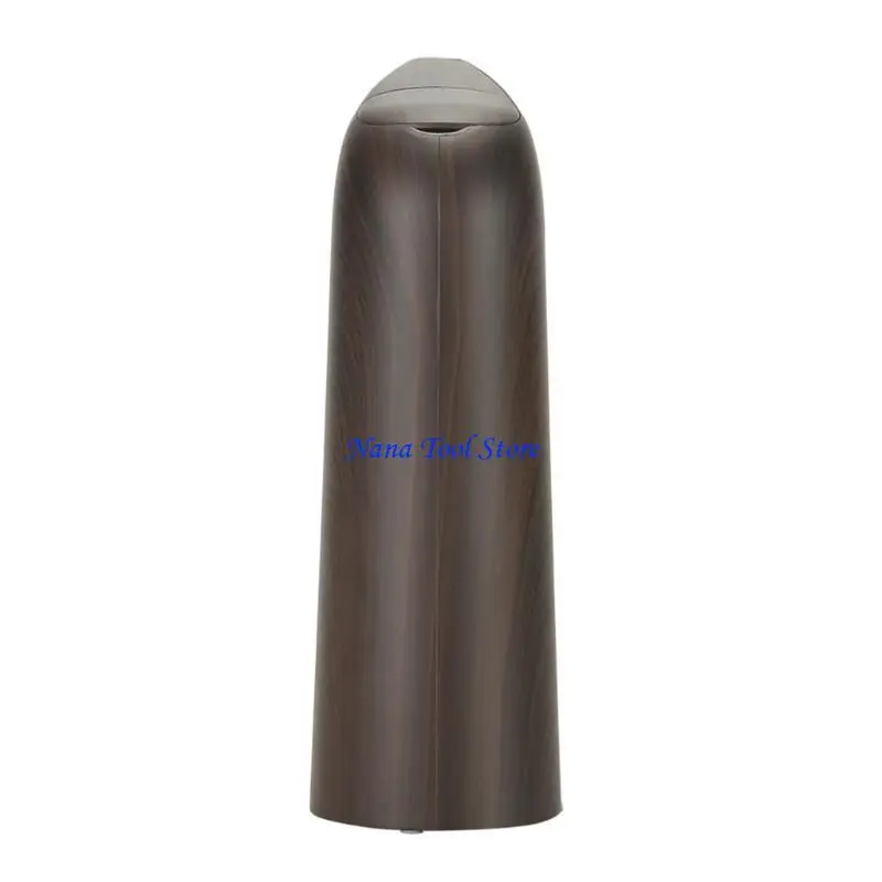 31GJ 400ml Automatic Liquid Soap Dispenser Deep Grain Pattern Battery Operated Waterproof Touchless Disinectant Machine
