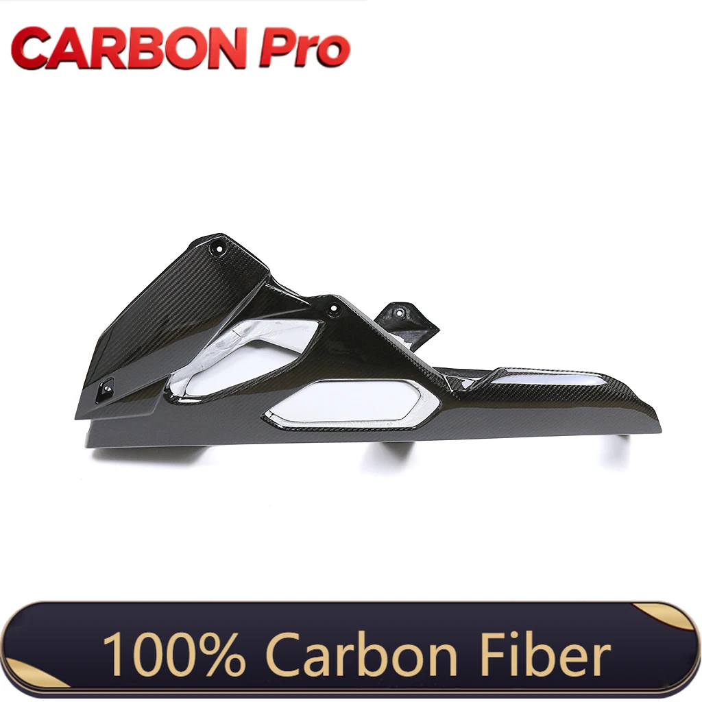 100% 3K Full Dry Carbon Fiber Belly Pan Motorcycle Body Parts Under Lower Fairing Kit For BMW S1000R M1000R 2021 2022 2023