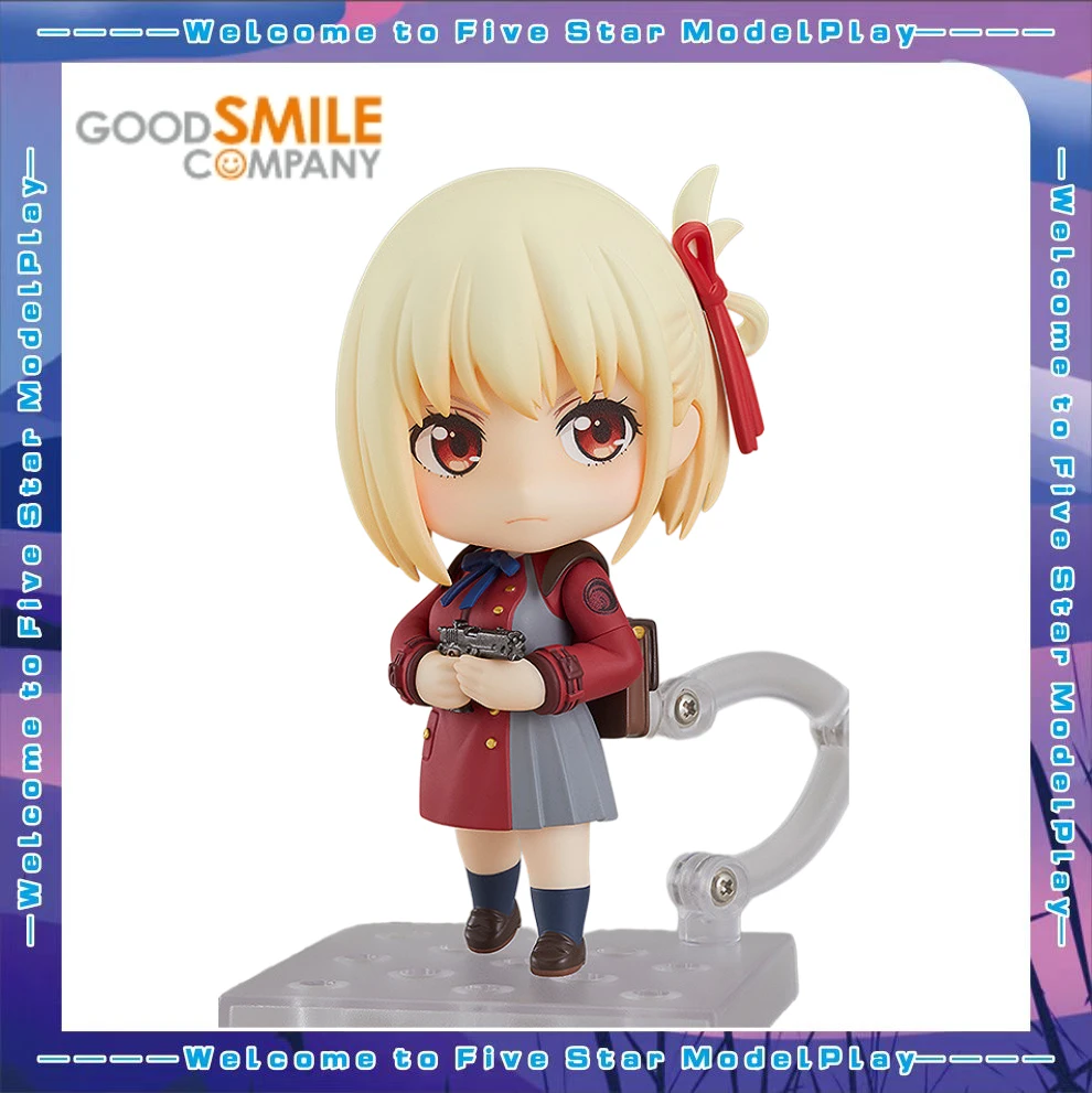 

【FS】Оригинальная фигурка GSC Nendoron 1955 Lycoris Recoil Nishikigi Chisato, модель игрушки, подарочная коллекция