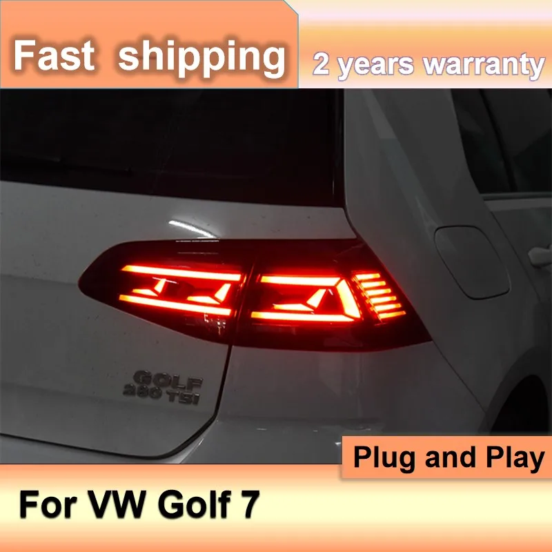 Car Accessories for VW Golf 7 Variant Tail Lights 2013-2020 Golf 7 Taillights LED DRL Golf 7 5 Rear Light Fog Brake Turn Signal