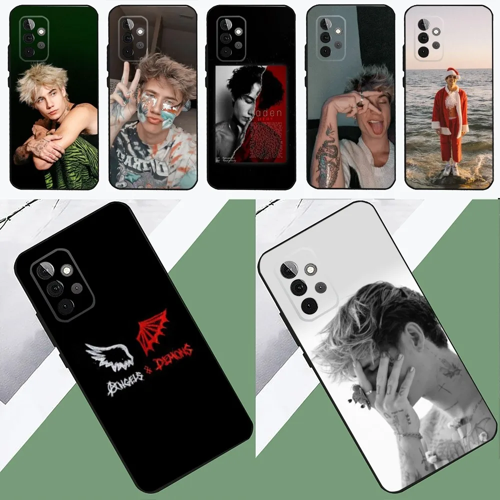 

J-Jxdn Jaden Hosslers Phone Case For SamsungS24,23,22,21,S20 ,Pro10,S30Plus,S9,20lite Ultra Black Cover
