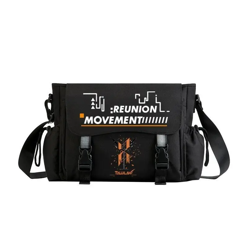 2024 New Anime Arknights Logo Crossbody Bag Cosplay Shoulder Bag Student Sports Crossbody Backpack Messenger Bag