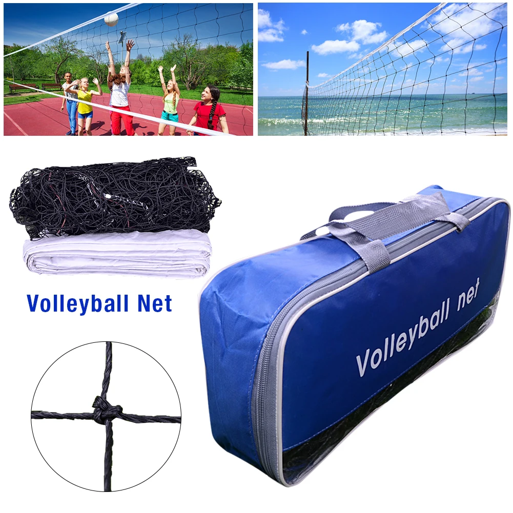 

Volleyball Net For Practice Training Volleyball Replacement Net For Indoor Outdoor Sports Beach Volleyball Accessories