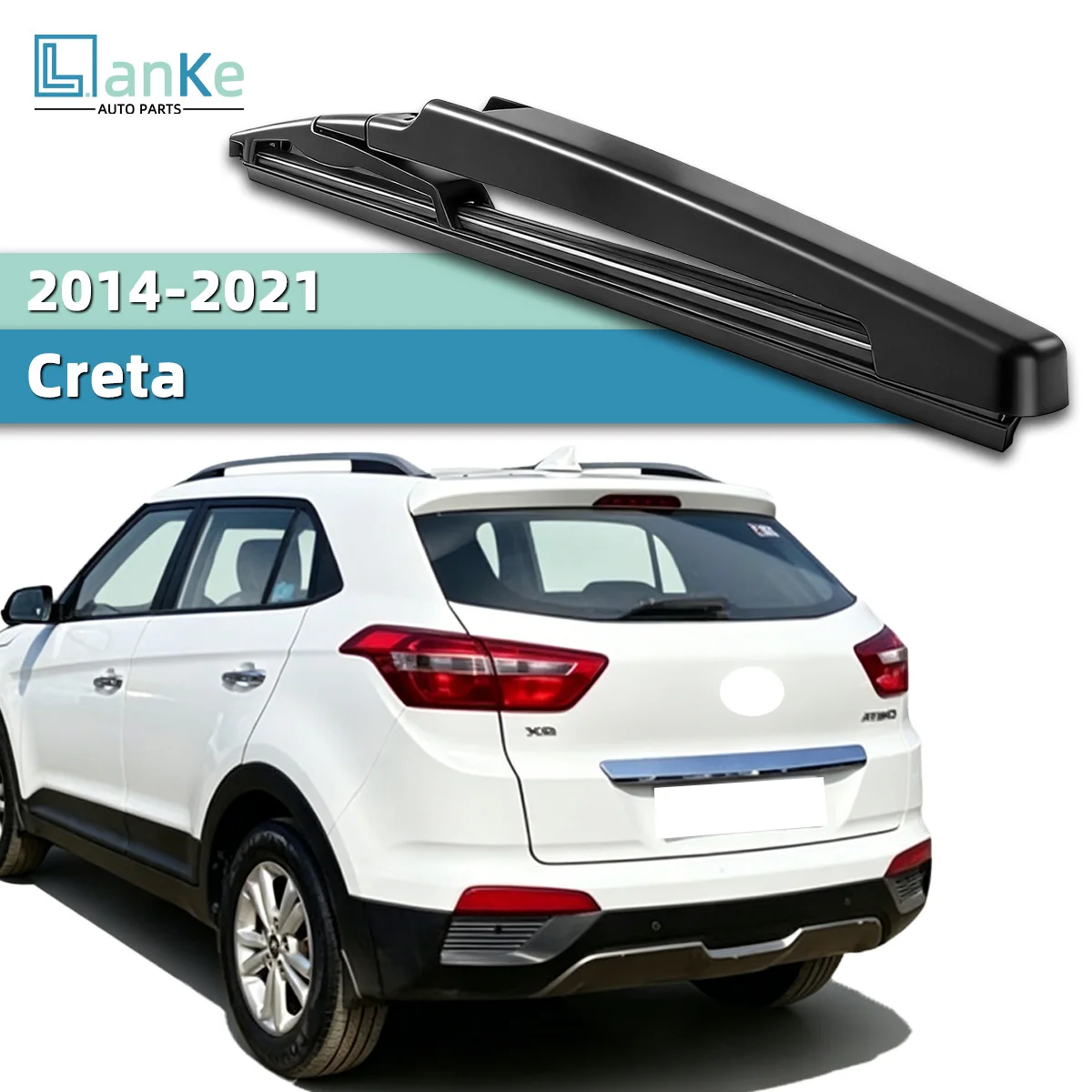 

Tailgate Rear Wiper Blade Suitable For Hyundai Creta 2014-2021 Durable Car Component With High Quality Natural Rubber Strip