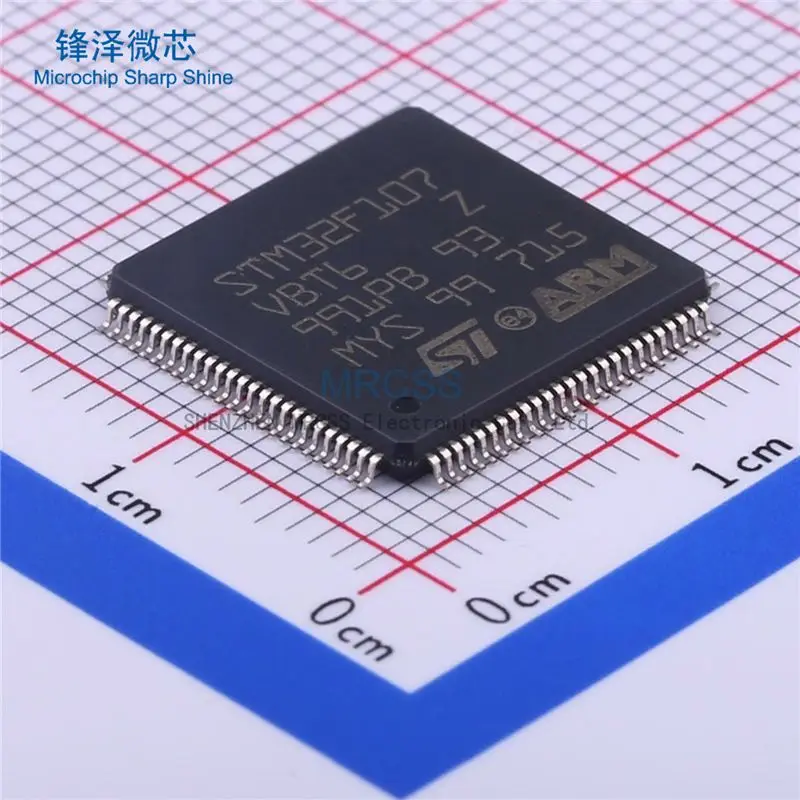 1PCS/LOTE STM32F107VBT6 STM32F107 VBT6 LQFP-100 100% New and original