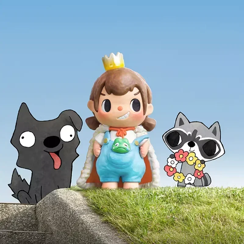 

POP MART Chapter 1 Merodi after School Series Anime Figure - Cute Desktop Decoration Blind Box Toy Collectible Blind Bag Model