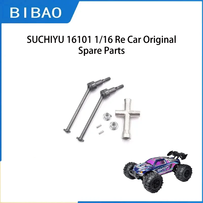 

SCY 16101 1/16 RC Car Original Spare Parts 6303 Front wheel drive shaft Suitable for SCY 16101 16102 16103 Car