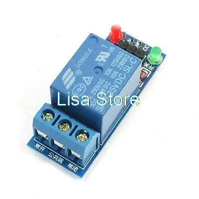 DC5V 10A 1 Channel Low Level Power Supply Relay Module SRD-05VDC-SL-C