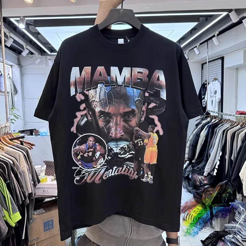 

Black Mamba portrait print T Shirt Men Women T-shirt Top Tees