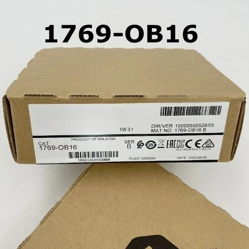 

Brand new orignial 1769-OB16 16 Point 24 VDC Sourcing Output Module Fast delivery