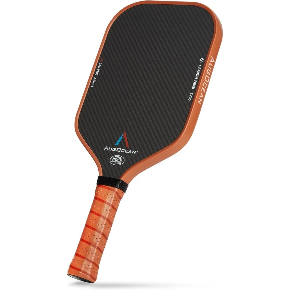 

Ракетка для пиклбола из необработанного углеродного волокна 3K, одобренная USAPA, с отличным контролем мощности и вращения.