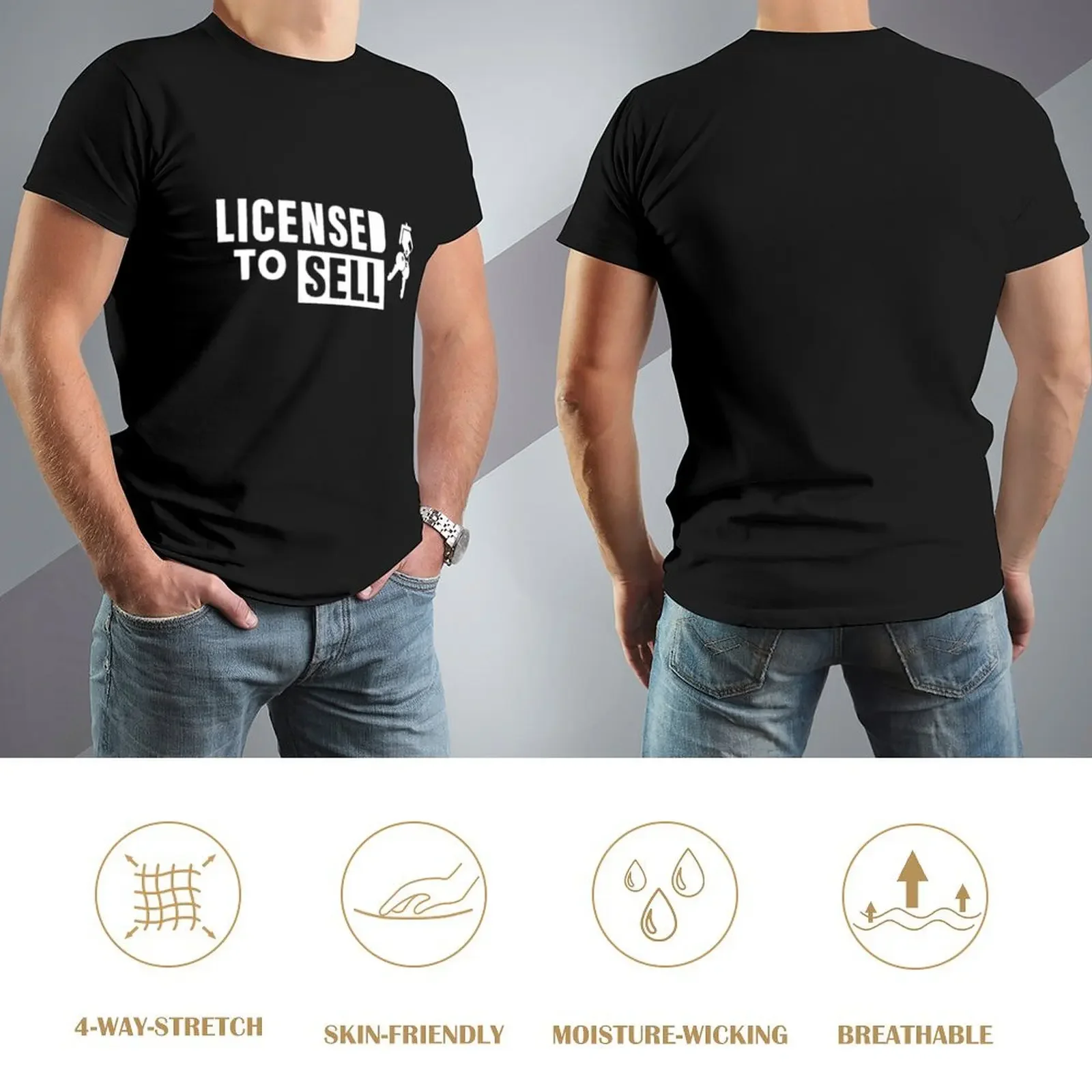 Realtor Licensed to Sell Key Realty T-Shirt animal prinfor boys Man t-shirt affliction shirts t shirts men