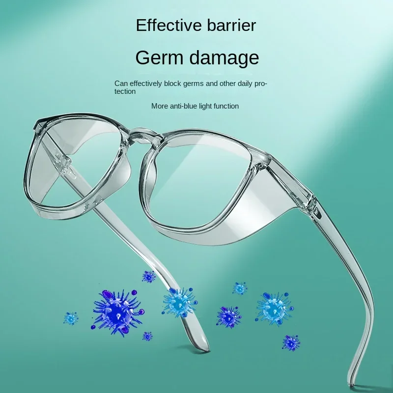 Safety Glasses Anti-fog Pollen GogglesBlue Light Blocking Glasses UV400 Protection Glasses Anti-saliva Dust-proof for Men Women