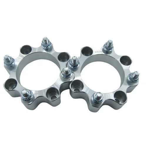Imagen 2 del producto Un par de espaciadores de ruedas ATV de aluminio forjado 4x110 ATV UTV, tuercas M10X1.25 de 35mm para SUZUKI HONDA CF MOTO