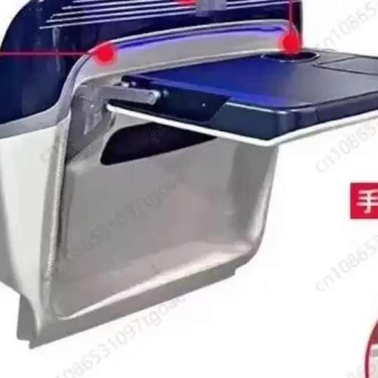 KM-Car Seat Back Travel Portable Folding Table  For  Vito And V-Class V260 V250 V220  Rear Backrest Small Table Panel