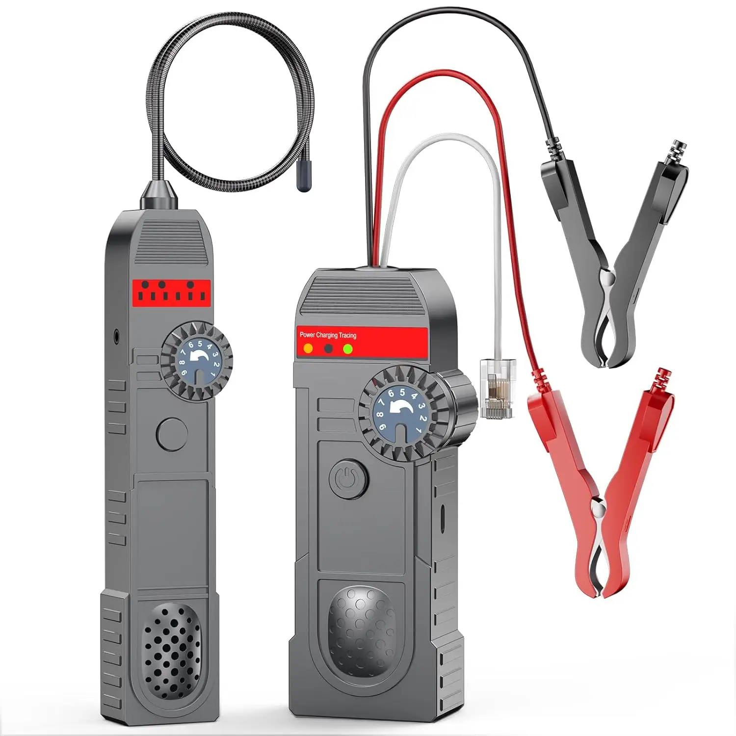 

Seesii UN301 Underground Cable Locator Wire Tracer Detector with Earphone for Telephone Lines Electrical Circuits, Pipelines