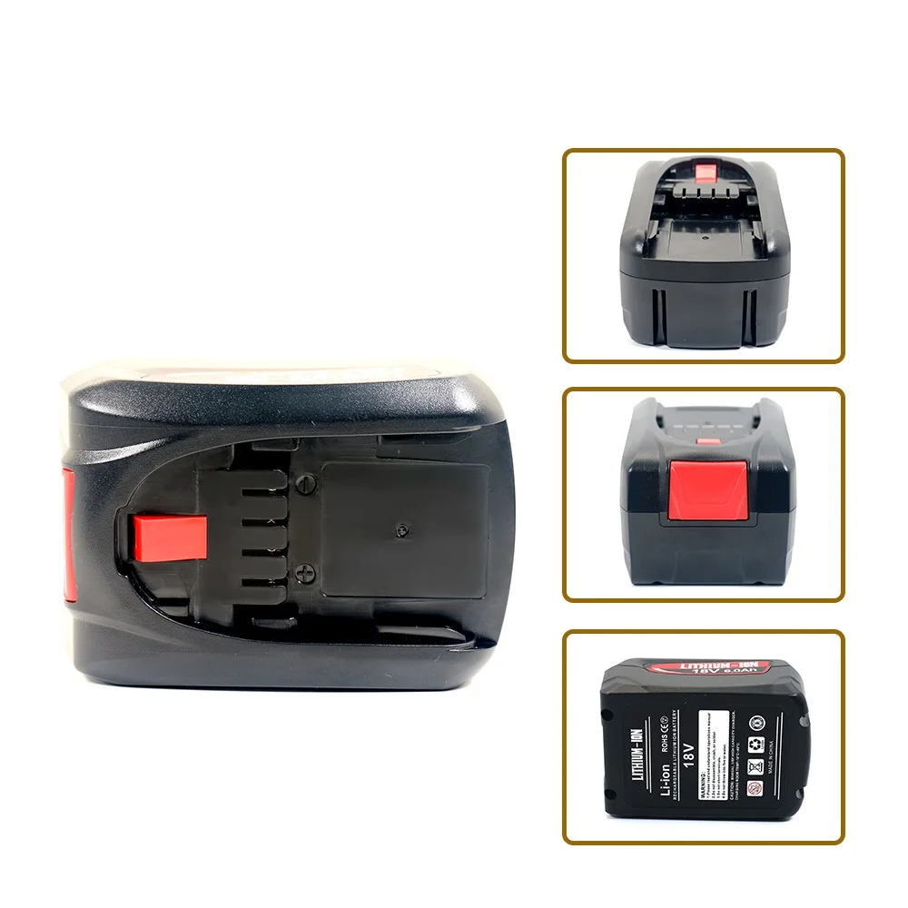 

For Bosch 18V 5000mAh 5.0Ah Li-ion Battery ，PBA PSB PSR PST Bosch Home Garden Tools AL1830CV AL1810CV AL1815CV