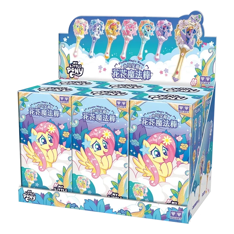 Hasbro My Little Pony Blind Box Toys Flower Magic Wand Fairy Stick Friendship Party Cute Anime Figure Doll Toys