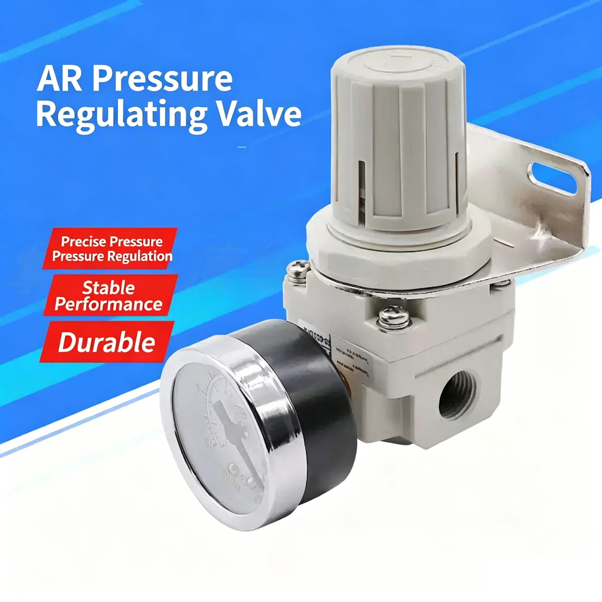 High Quality AR2000-02 AR3000-03 AR4000-04 Pneumatic Compressed Air Compressor Pressure Regulator Relief Valve 1/4