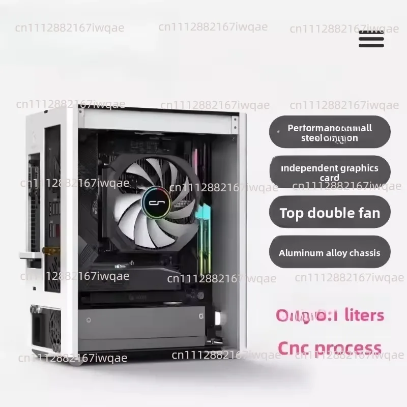 K2S K39 Ghost S1 Mini CNC Chassis - MINI ITX A4 PC Case