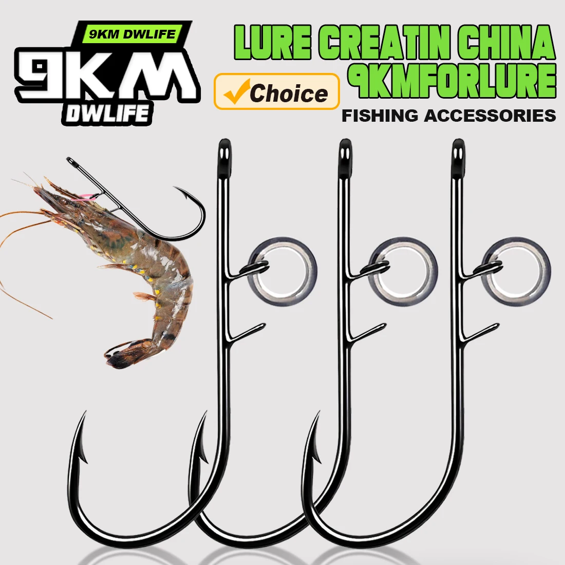Live Shrimp Hooks L… - image