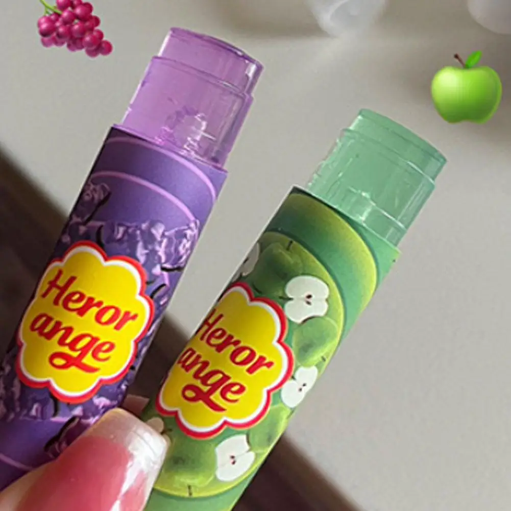Natural Fruit Flavors Lip Balms Hydrating Moisturizing Care for Dry Lips, Deep Moisturizes, Soothes & Softens Chapped & Dry Lips