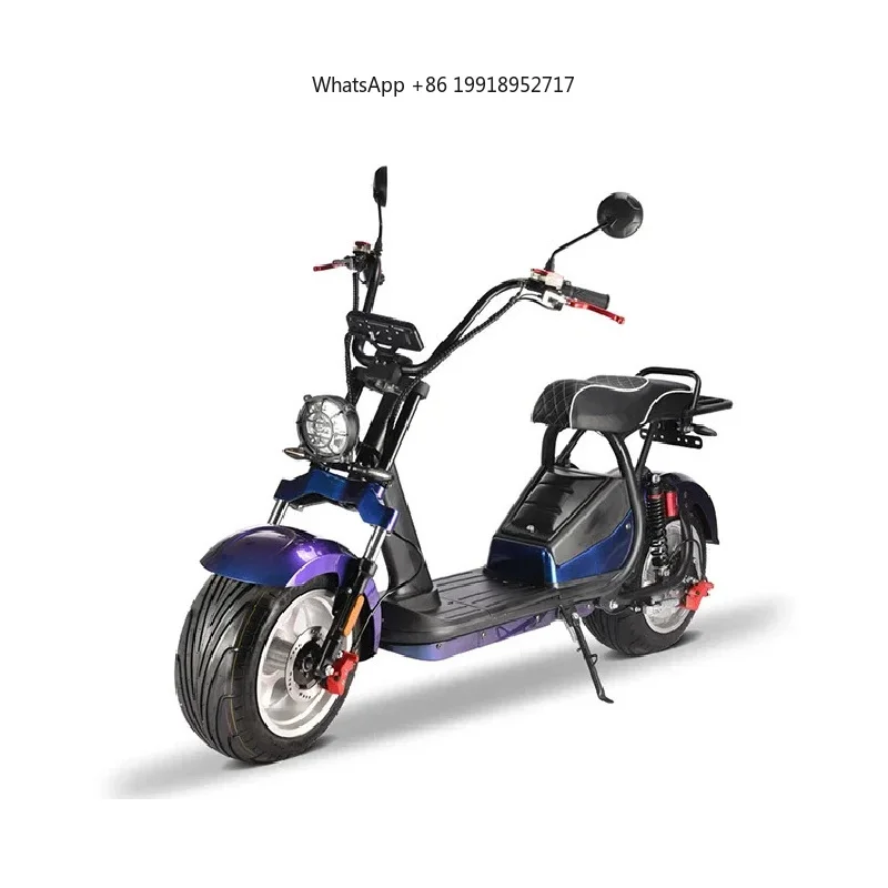 

Factory Hot Selling electric motorcycle adult eu warehouse citycoco 2000w 60v 20ah battery 2 wheel scooters for adults 3000w