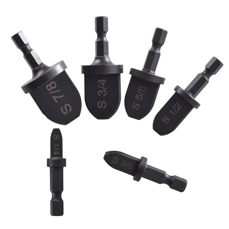 Hex Shank Tube Expander for Air Conditioner Conditioning Swaging Rotary Tool Set Imperial Pipe Support 7/8 3/4 5/8 1/2 3/8 1/4