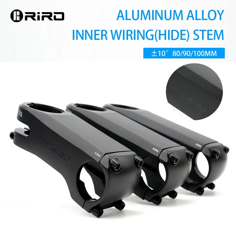 

Вынос шоссейного велосипеда RIRO из алюминиевого сплава с ЧПУ: 28,6–31,8 мм с проставкой и внутренним тросом со скрытой конструкцией