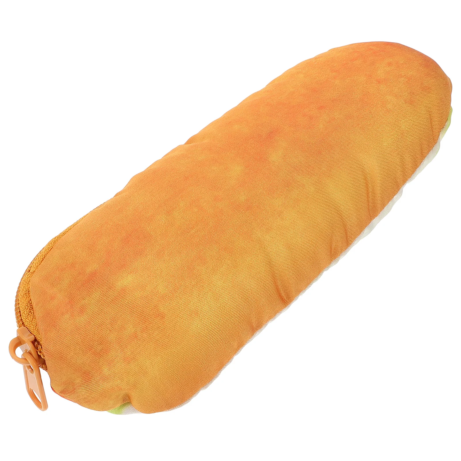 

Cute Hot Dog Pencil Bag Large Capacity Waterproof Pen Case for Students Multi-Use Pencil Pouch for Office School