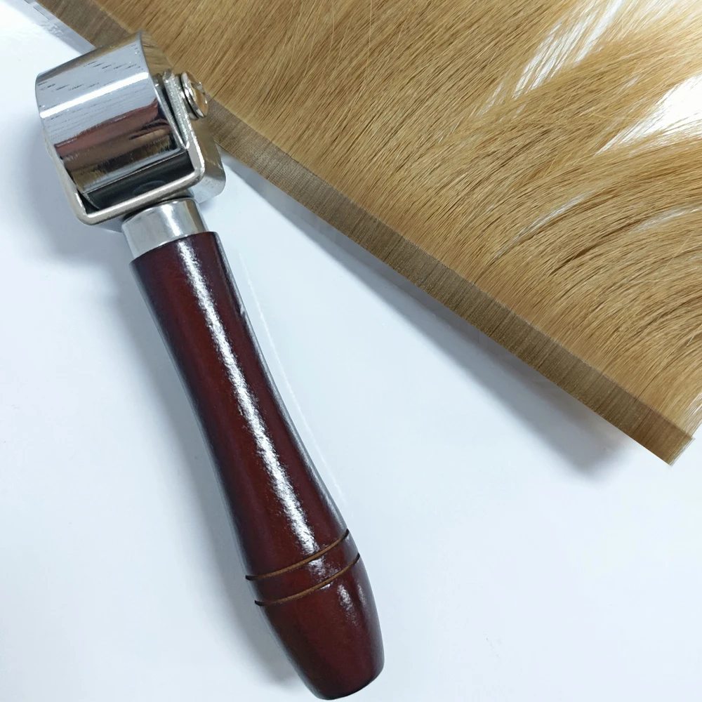 Silicone/Metal Roller For Making Keratin Flat Tips Hair Extensions And Applying Glue For Tape Hair Extensions