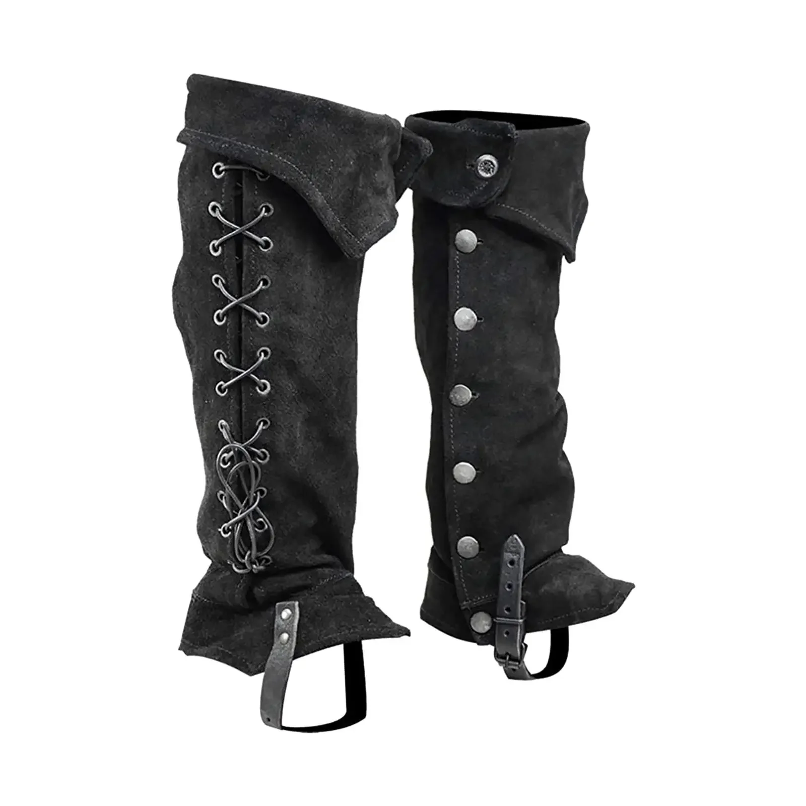 Tops Shoes Cover Pirate Boot Covers Knight Comfortable Costume Props NEW Men Medieval Knight Pirate Leg Armor Steampunk Shoes