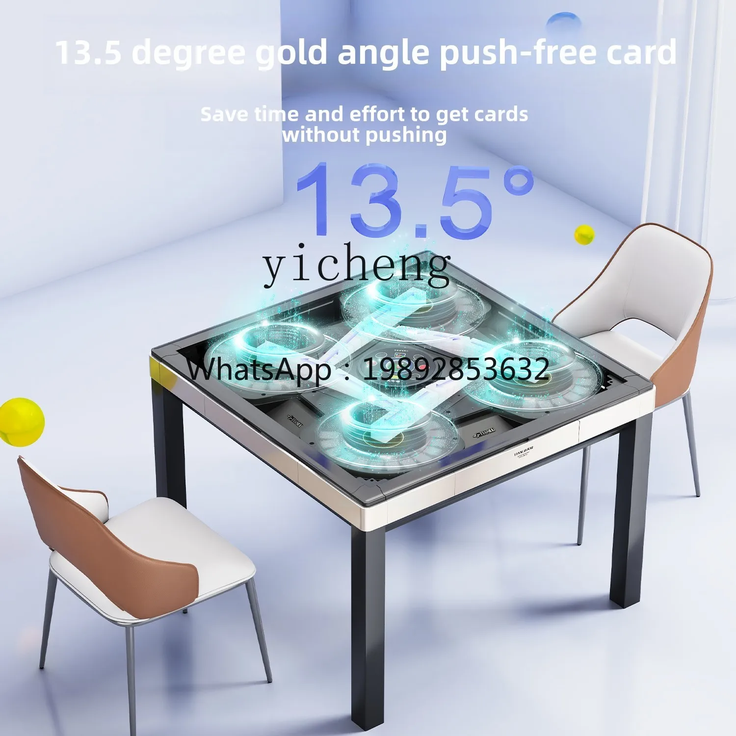 Z1 automatic mahjong machine roller coaster electric dining table dual-purpose household bass mahjong table