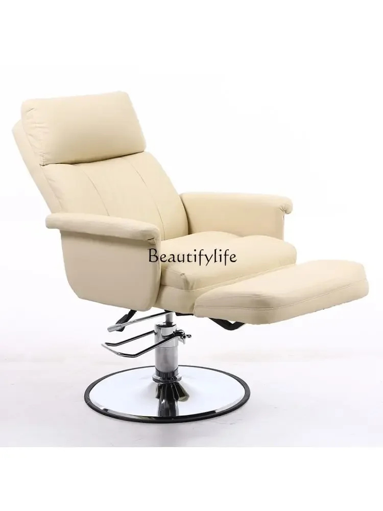 Reclining Beauty Mask Experience Chair Hydraulic Square Plate Tattoo Nail Beauty Eyelash Beauty Sofa