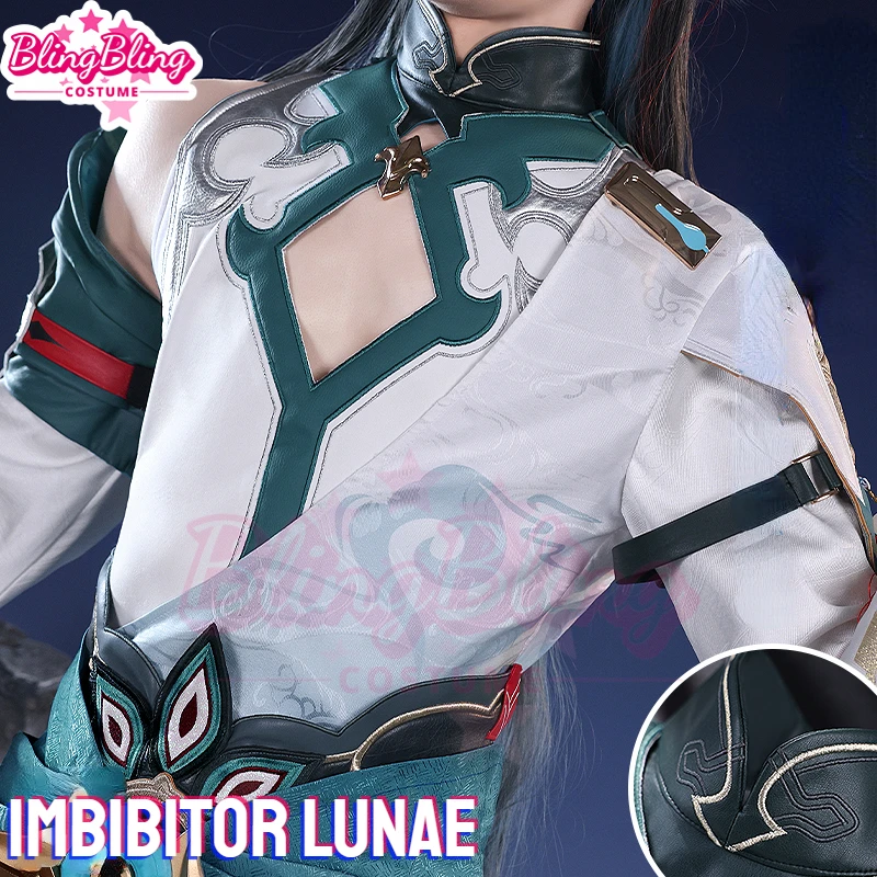 Imbibitor Lunae Dan Heng Cosplay Costume Game Honkai Star Rail Imbibitor Lunae Cosplay Danheng Costume and Wig CoCos-SSS