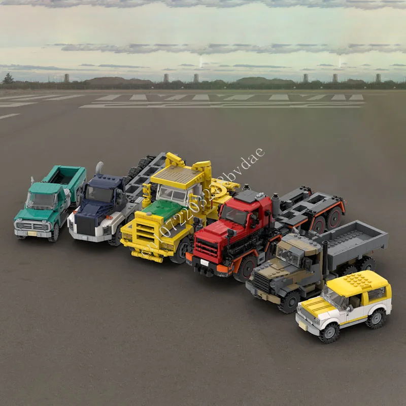 4341 PCS Multi Off Road Truck Vehicle Building Blocks DIY Assembly Gift For Adult Collectors Birthday Home Table Decor Display