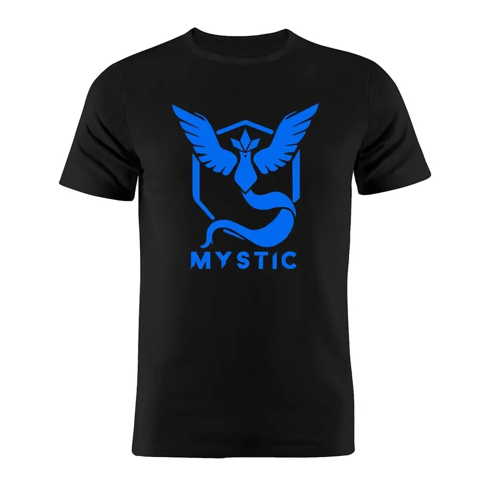 Pure Cotton Unisex Men Women T Shirt Team Mystic Artwork Tee