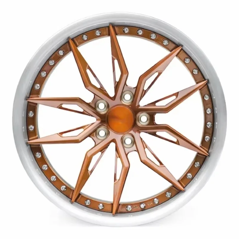 18-24 Inch 2-Piece Forged Aluminum Alloy Wheels High Performance Racing Rims for Luxury Sports Vehicles