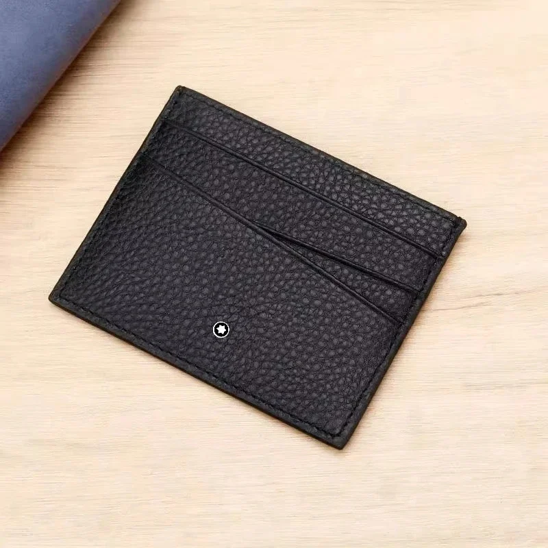 

Держатель для удостоверений личности из натуральной кожи, модный минималистичный деловой SLE, классический чехол для банковской кредитной карты, подарок, тонкий мульти-футляр для мужчин и женщин